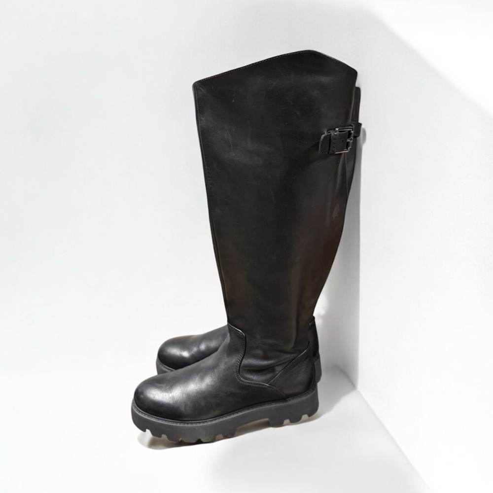 Franco Sarto Womens L-Balinboot Black Knee-High Boots Size 8.5 WC EUC